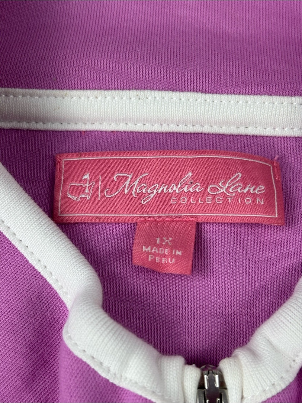 Magnolia Lane | Masters | Golf Full Zip Jacket | Women’s Size 1X - Picture 2 of 9